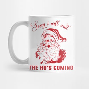 CHRISTMAS THE HO COMING Mug